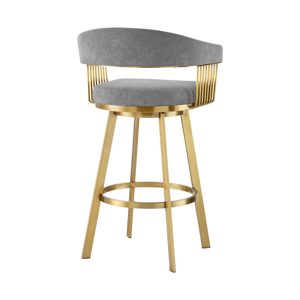 Chelsea - Swivel Fabric Stool