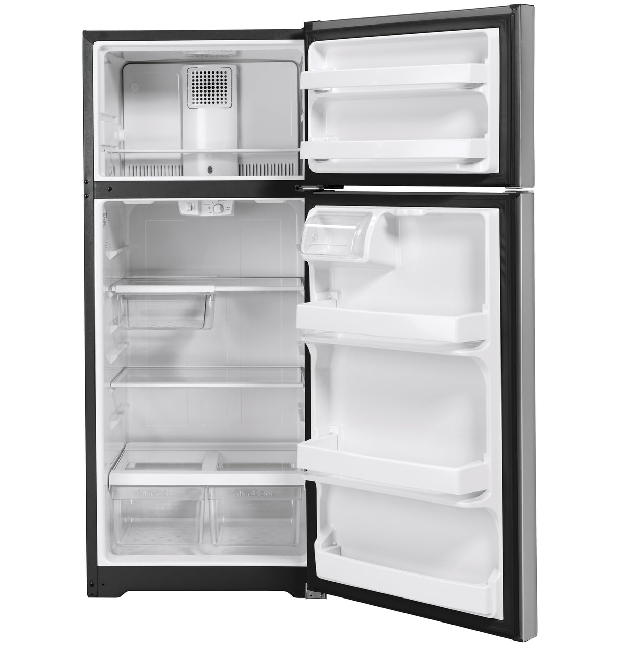 GE GTS18HYNRFS - 28 in. 17.5 cu. ft. Top Freezer Refrigerator - Fingerprint Free Stainless Steel