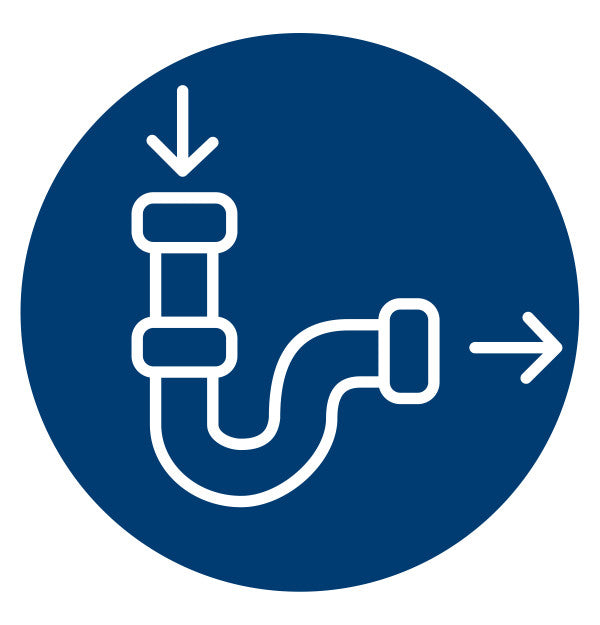 GE 1.0 HP Continuous Feed Garbage Disposer with Power Cord - GFC1065W