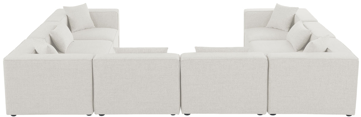 Cube - Linen 8 Piece Modular Sectional