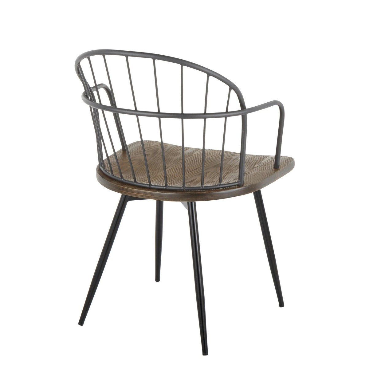 Riley - Arm Chair (Set of 2) - Dark Brown