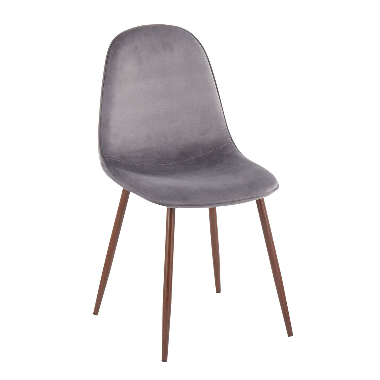 Folia - Square Pebble 5 Piece Dining Set - Gray