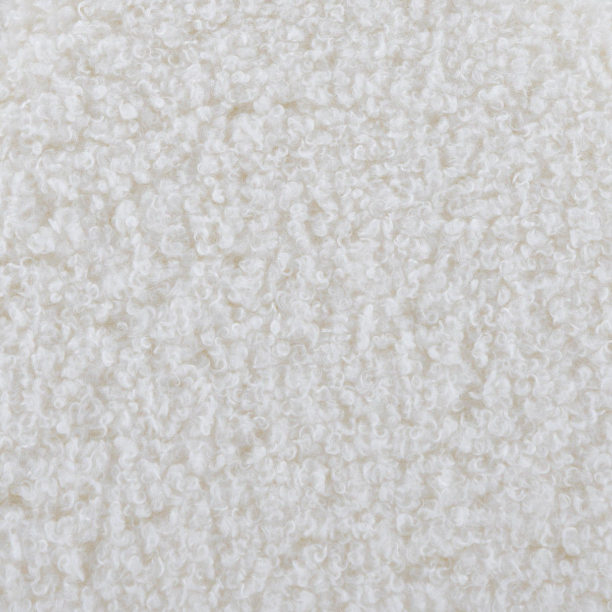 Daisy - Ottoman - White Fabric
