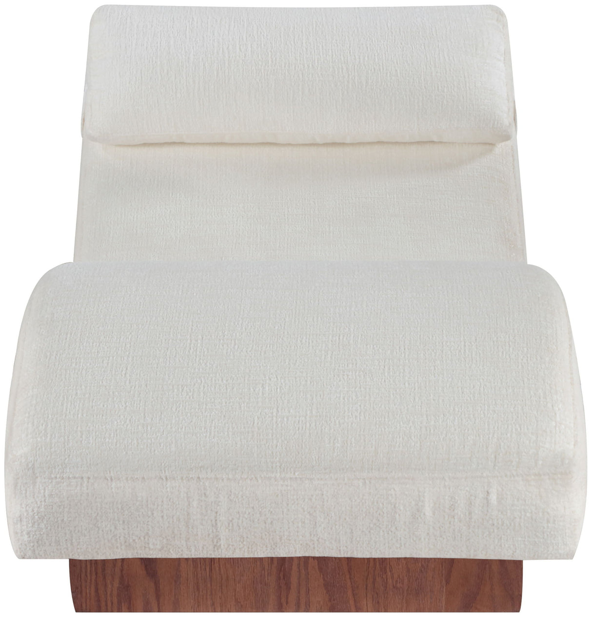 Marcella - Chaise Lounge - Walnut Base