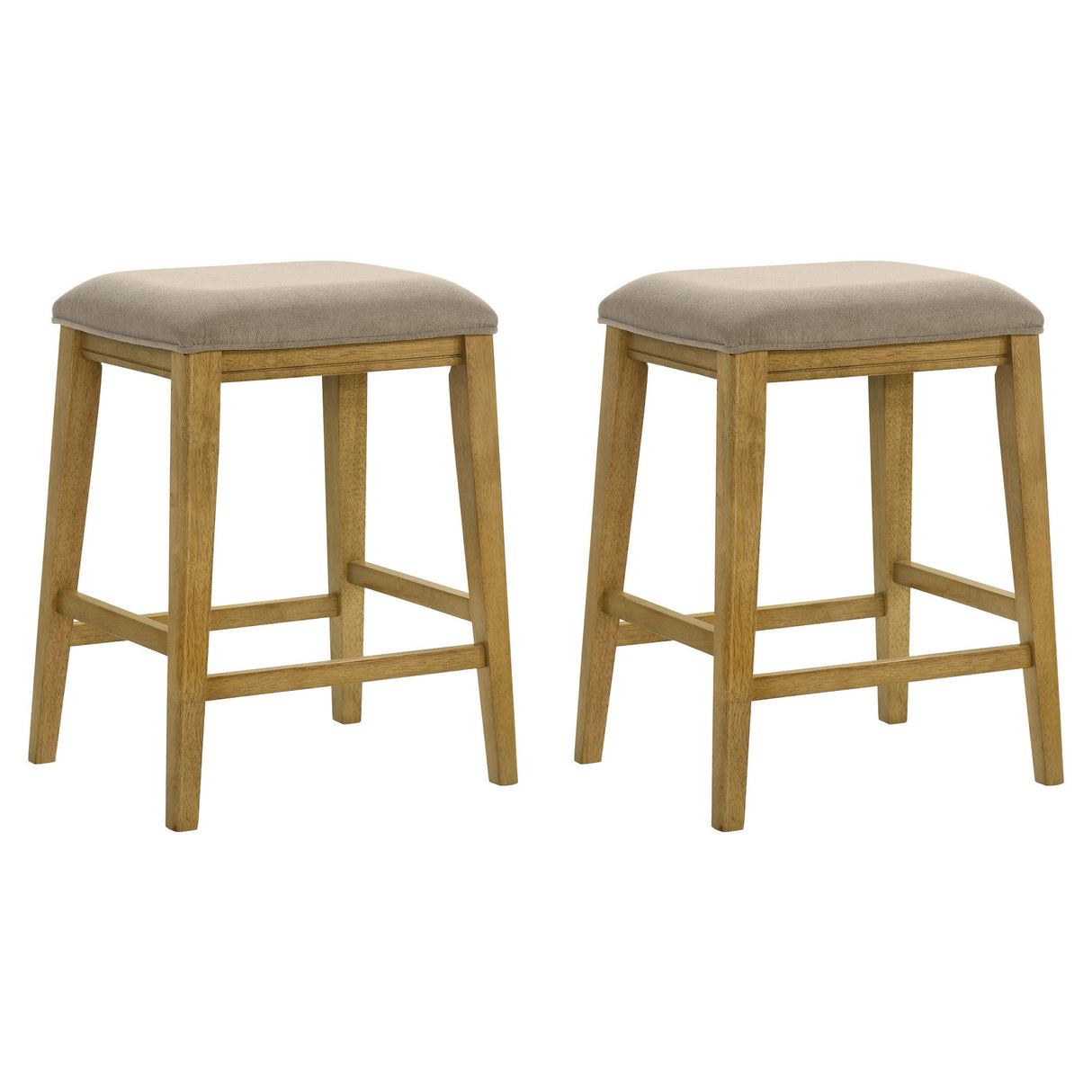 Jane - Contemporary Transitional Wood Counter Height Kitchen Bar Stool
