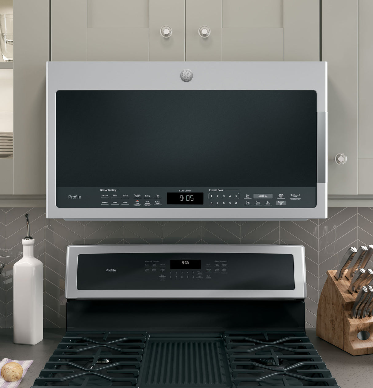 GE Profile PVM9005SJSS venting system