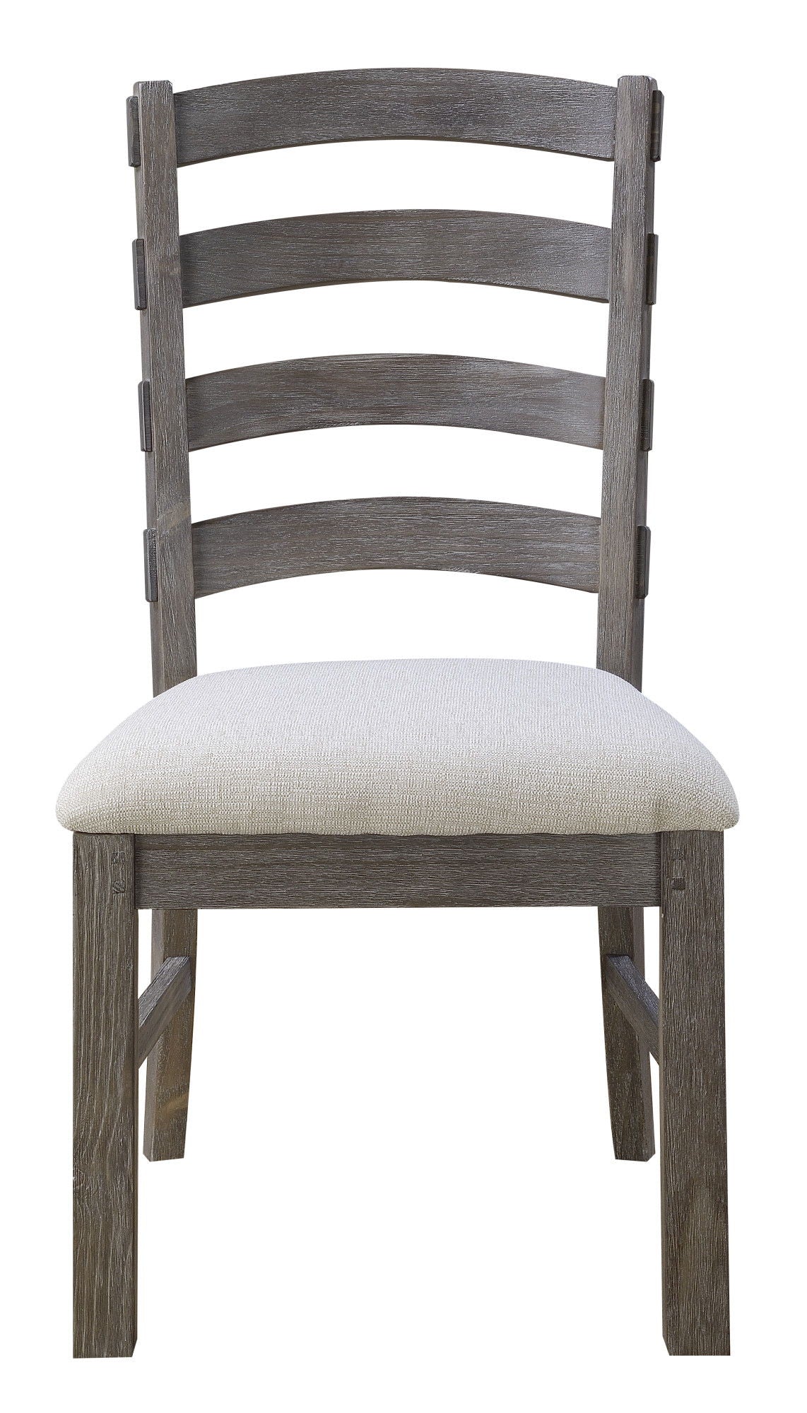 Upholstered Dining Chairs (Set of 2) - Brown - Wood
