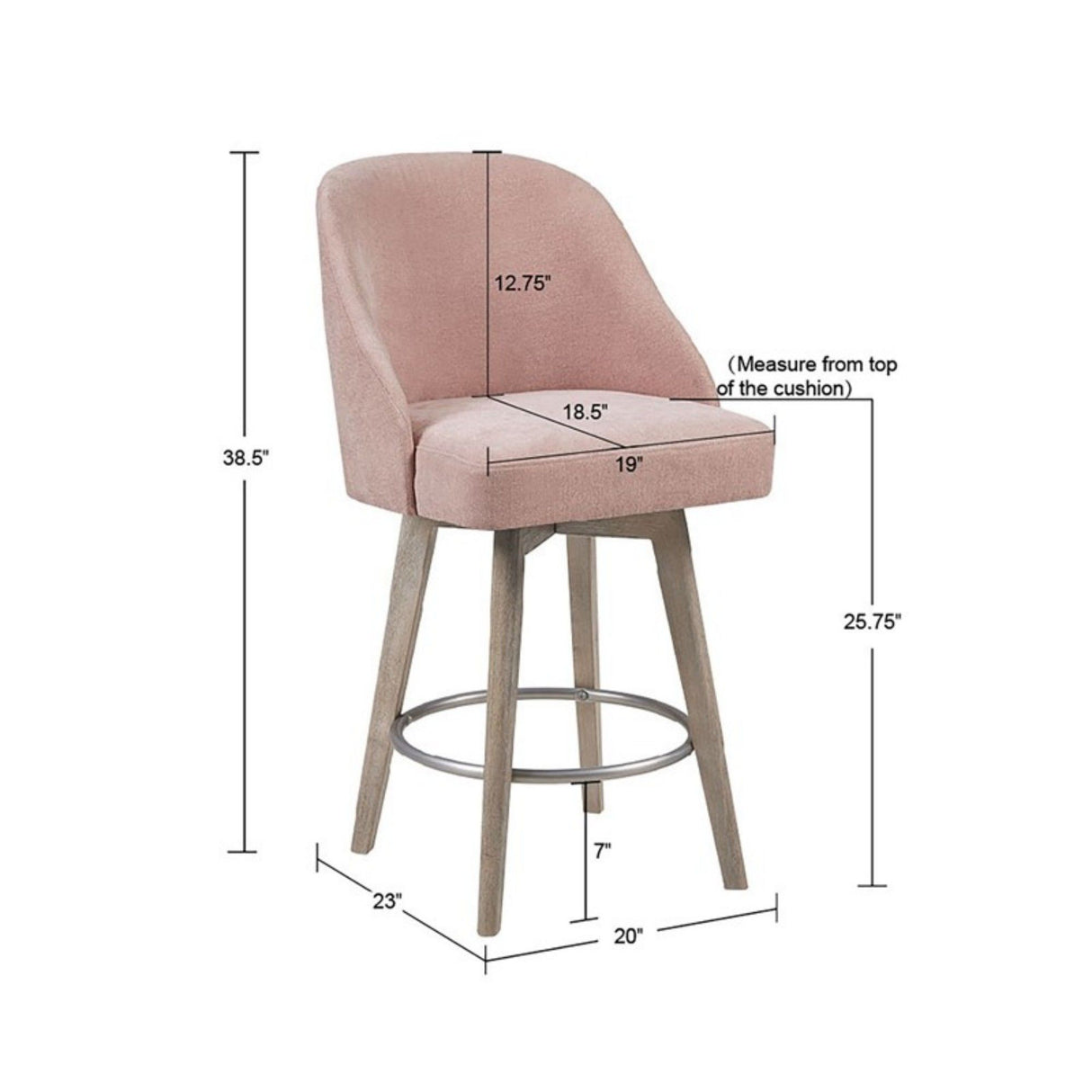 Pearce - Bar Stool With Swivel Seat