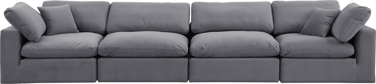 Comfy - Velvet Modular Sofa 4 Seats