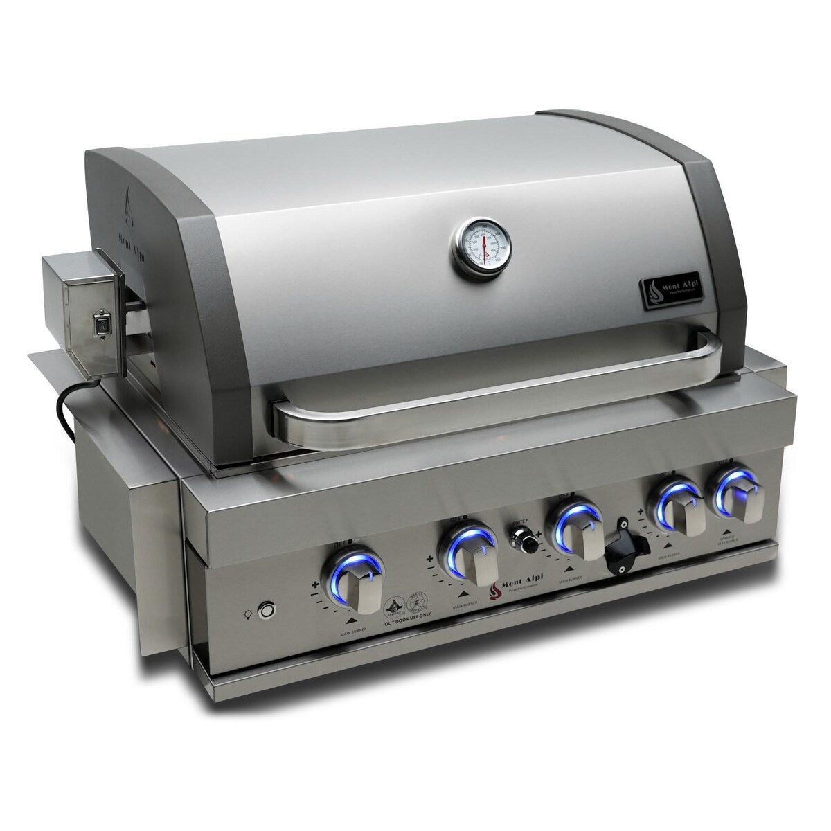 Mont Alpi 400 32-Inch Built-In Propane Gas Grill - MABi400