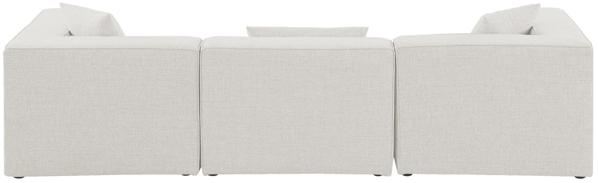 Cube - Linen Modular 3 Seat Sofa