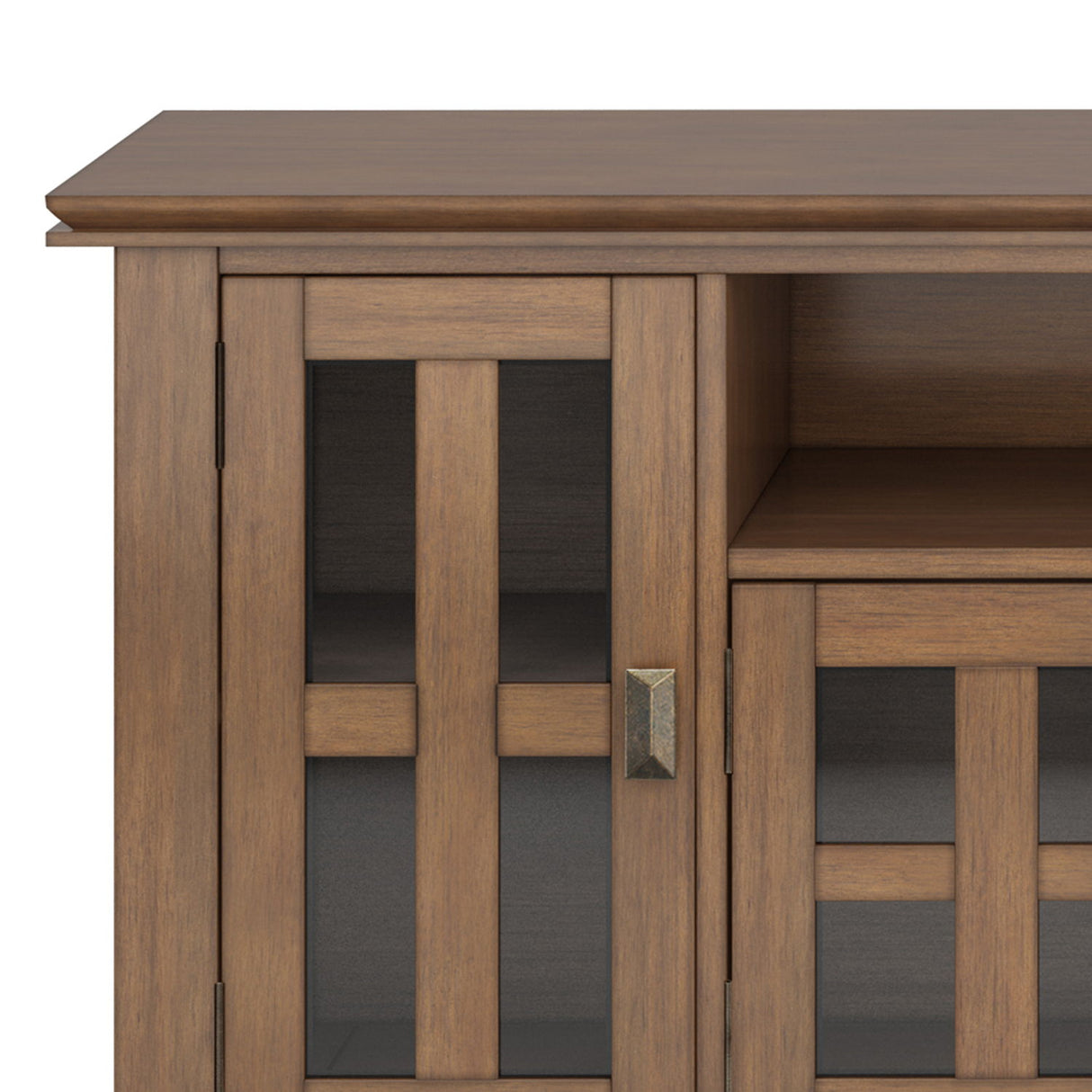 Artisan - TV Media Stand - Rustic Natural Aged Brown