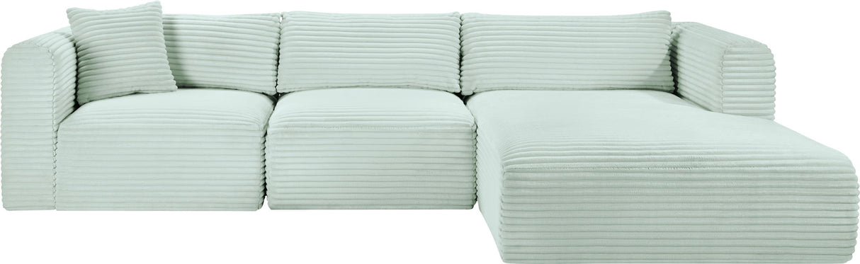 Shaggy - 3 Piece Modular Sectional