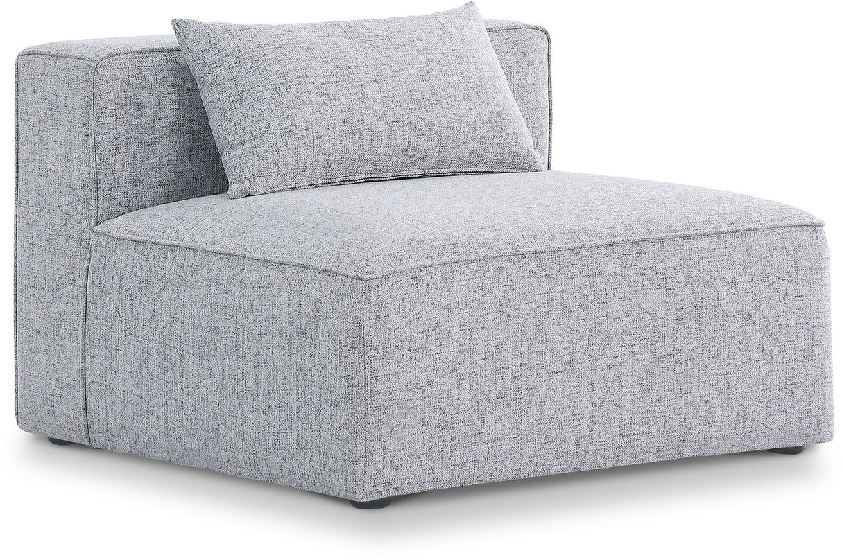 Cube - Linen Armless Chair