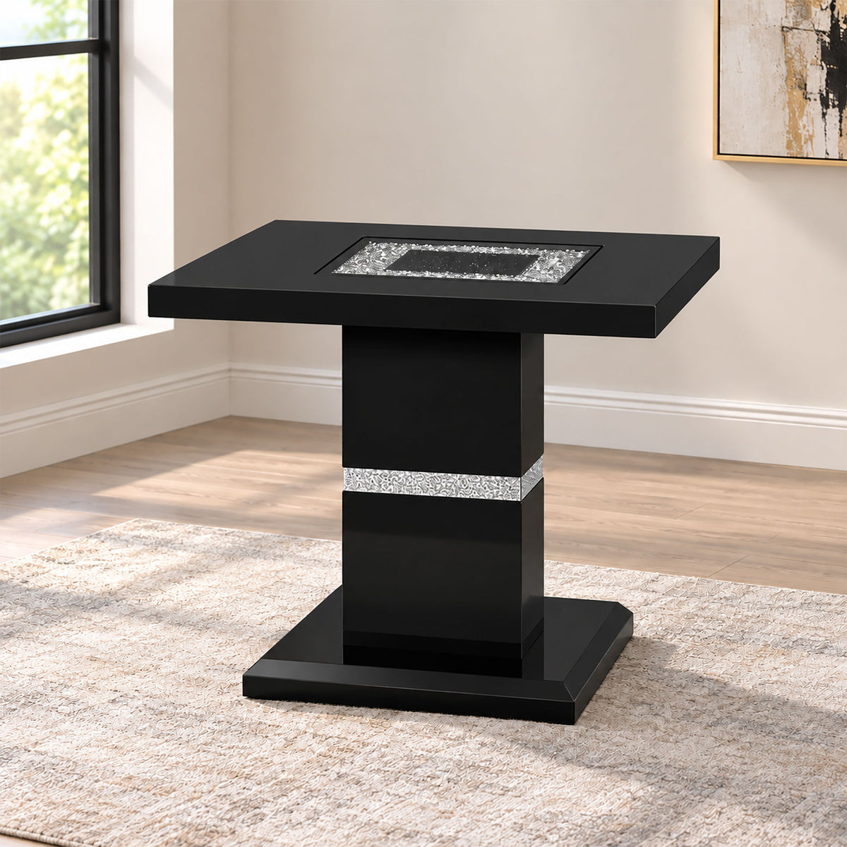 Ariya - End Table - Black