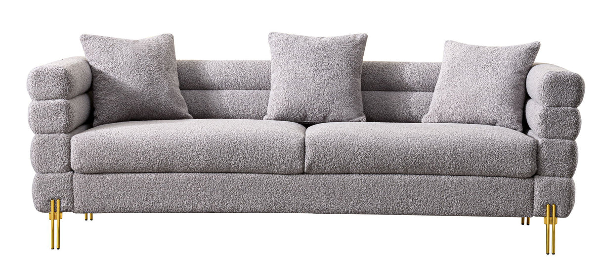 Modern Luxurious And Comfortable Upholstered Sofa