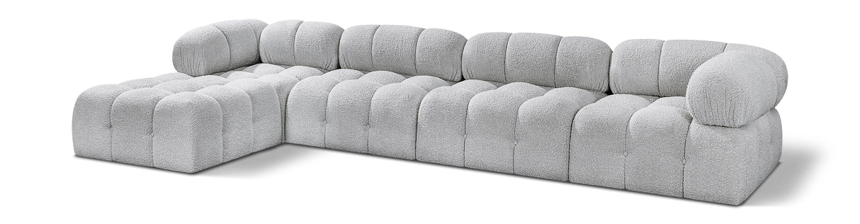 Ames - 5 Piece Fabric Modular Sectional