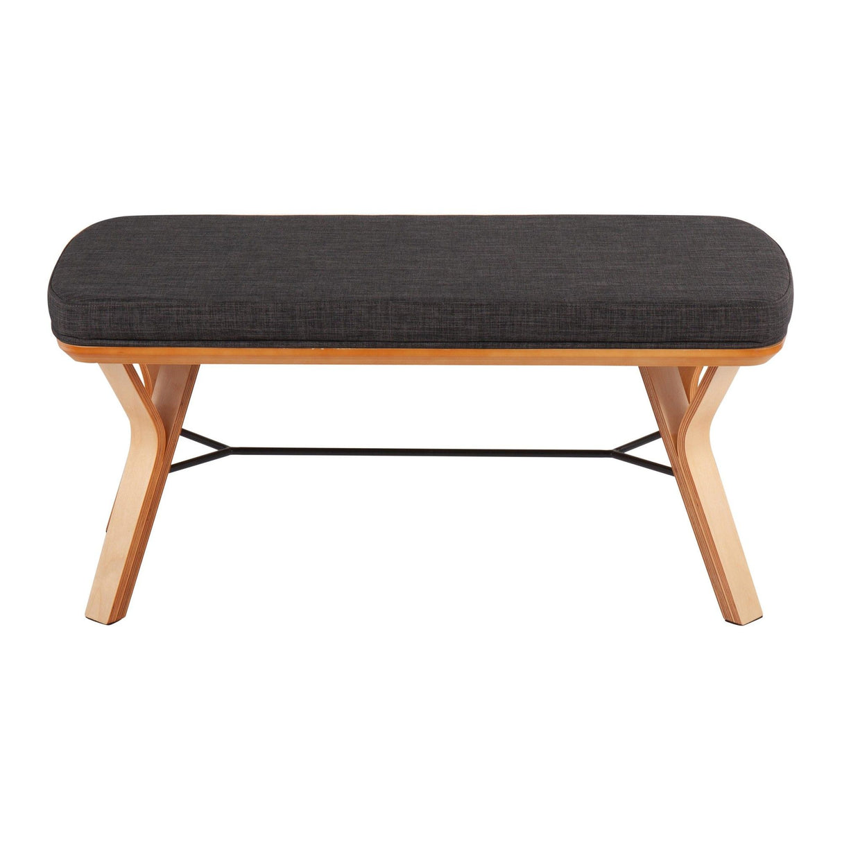 Folia - Mid-Century Modern Bench