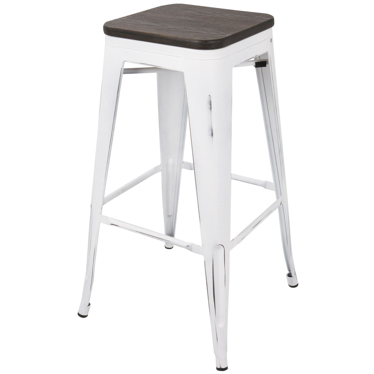 Oregon - Industrial Stackable Barstool (Set of 2)
