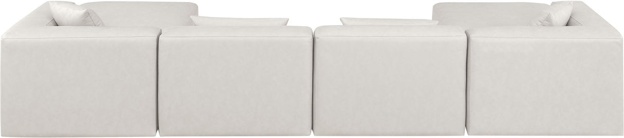 Cube - 6 Piece Modular Double Chaise Sectional