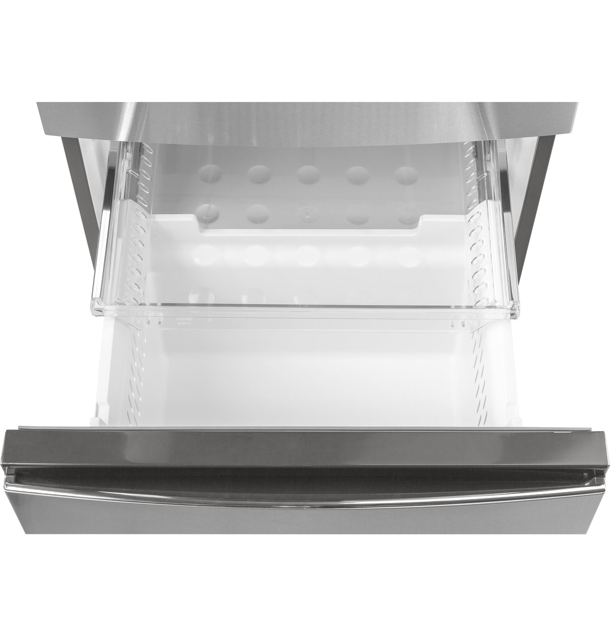 GE GLE12HSPSS - 24 in. 11.9 cu. ft. Counter Depth Bottom Freezer Refrigerator - Stainless Steel