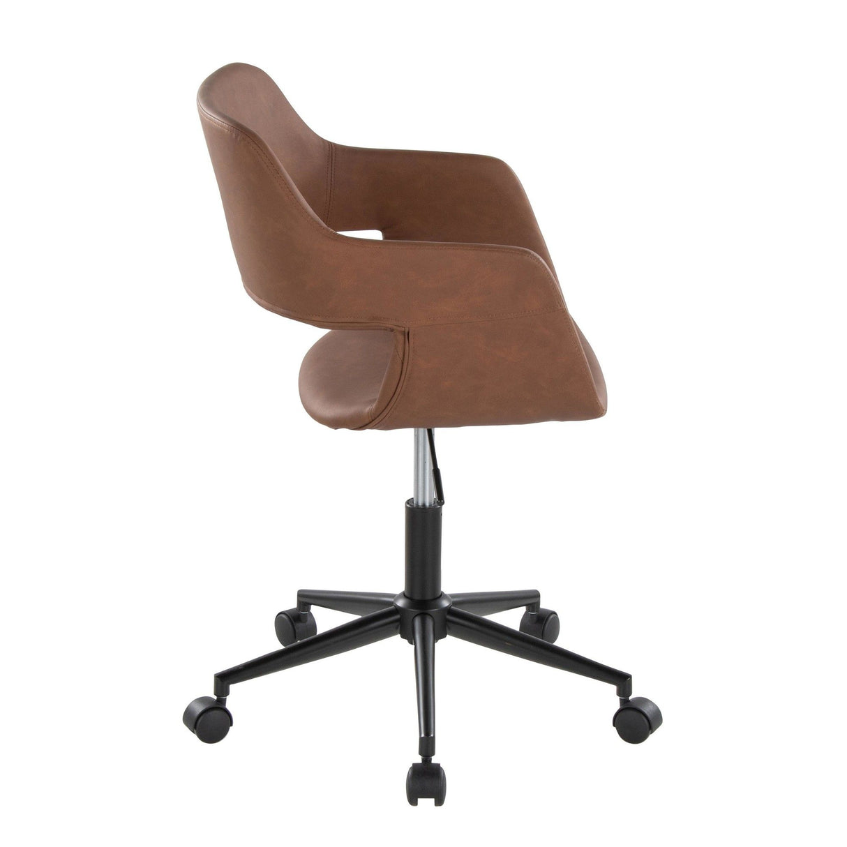 Margarite - Task Chair - Black Metal