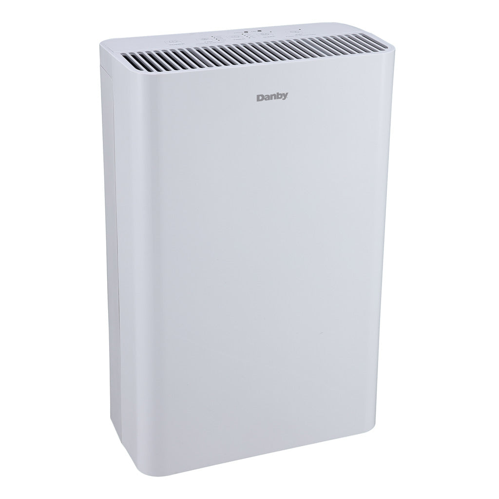 Danby DAP152BAW-I air purifier, right side view