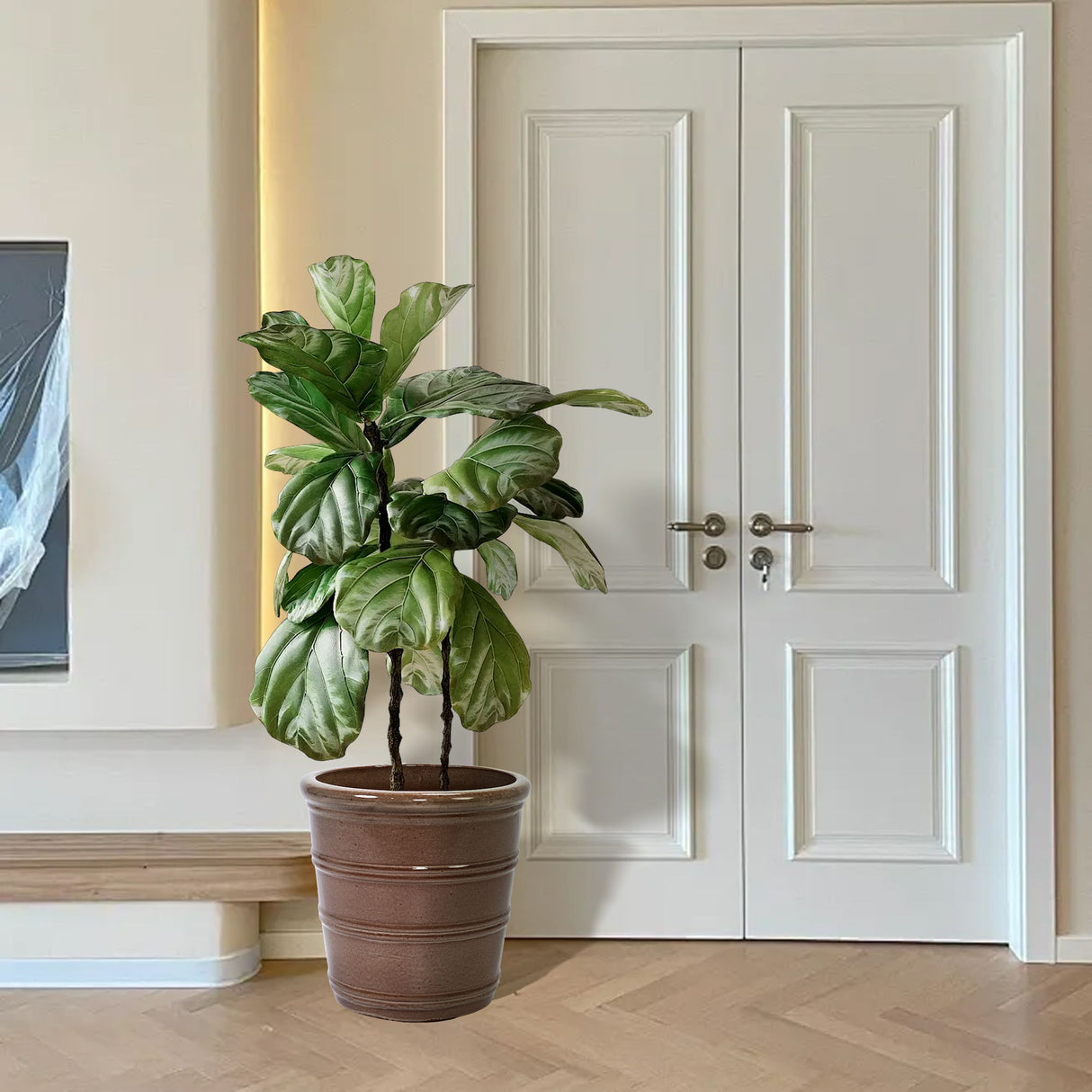 3 Pieces Flowerpot, Planter For Patio, Garden Or Windowsills