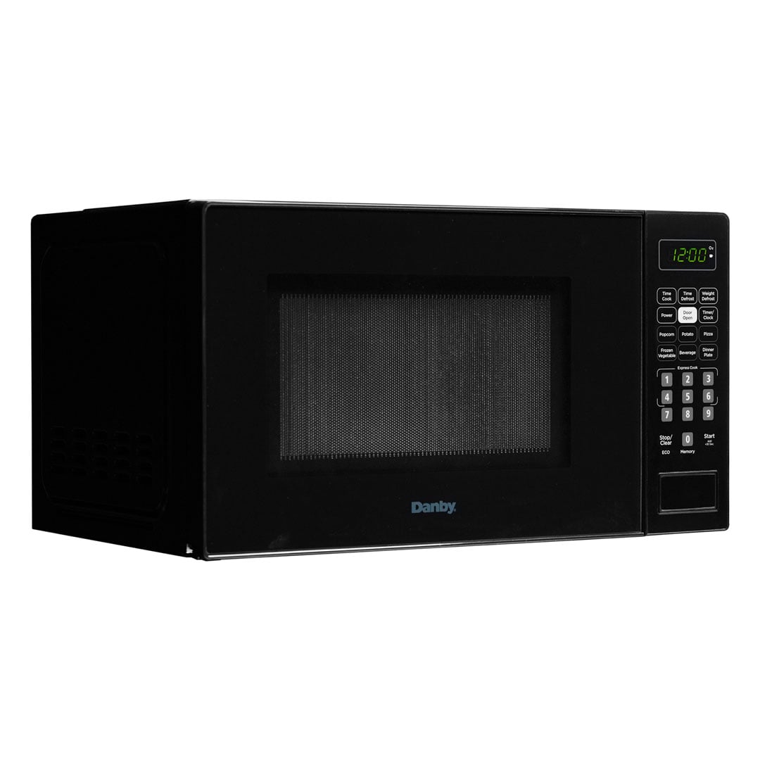 Danby DBMW0721BBB microwave, right side view