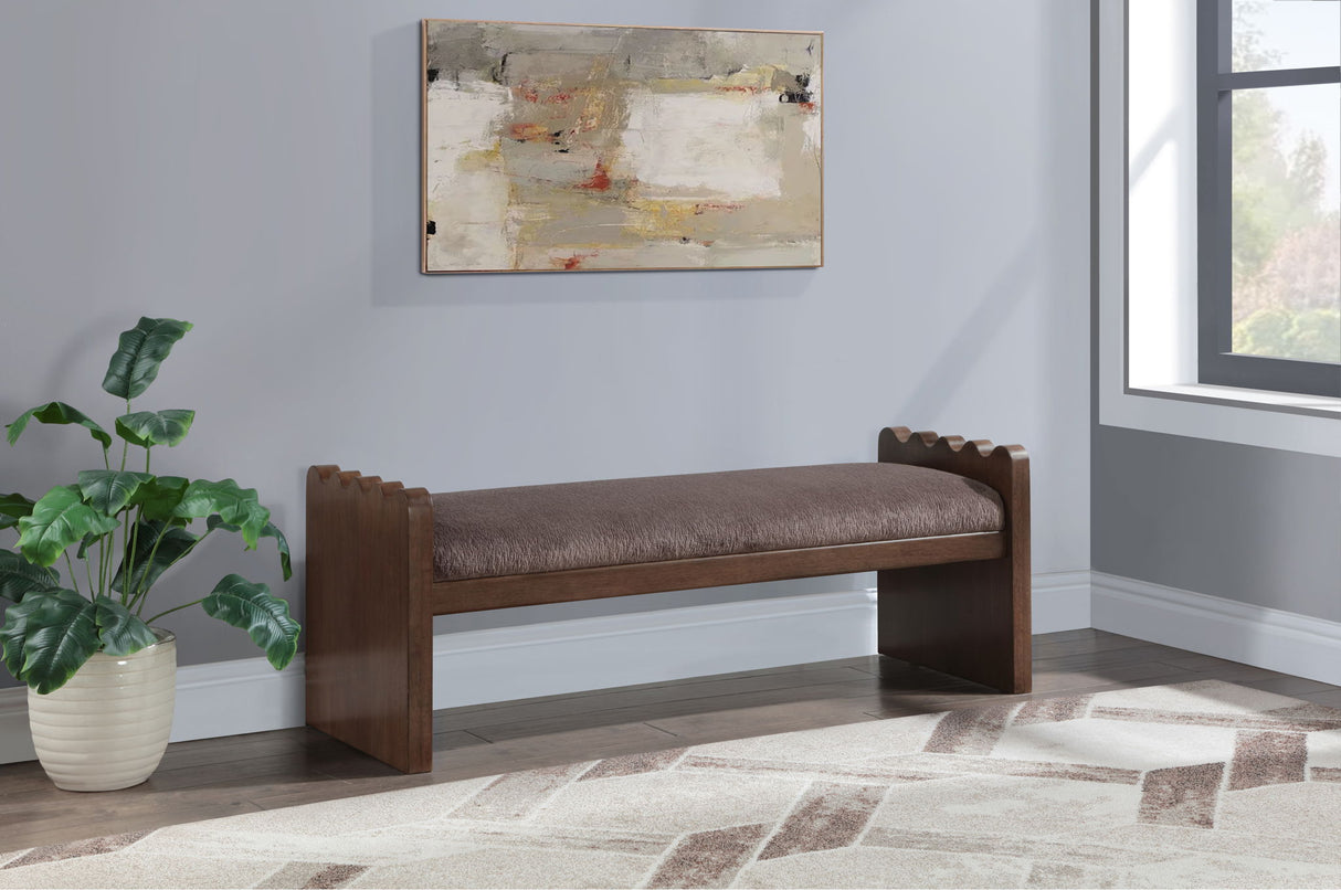 Sonia - Bench With Brown Base