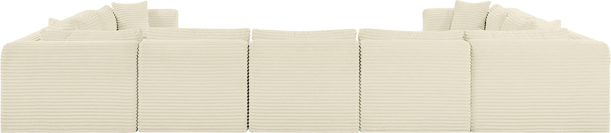 Shaggy - 9 Piece Modular U-Shaped Sectional