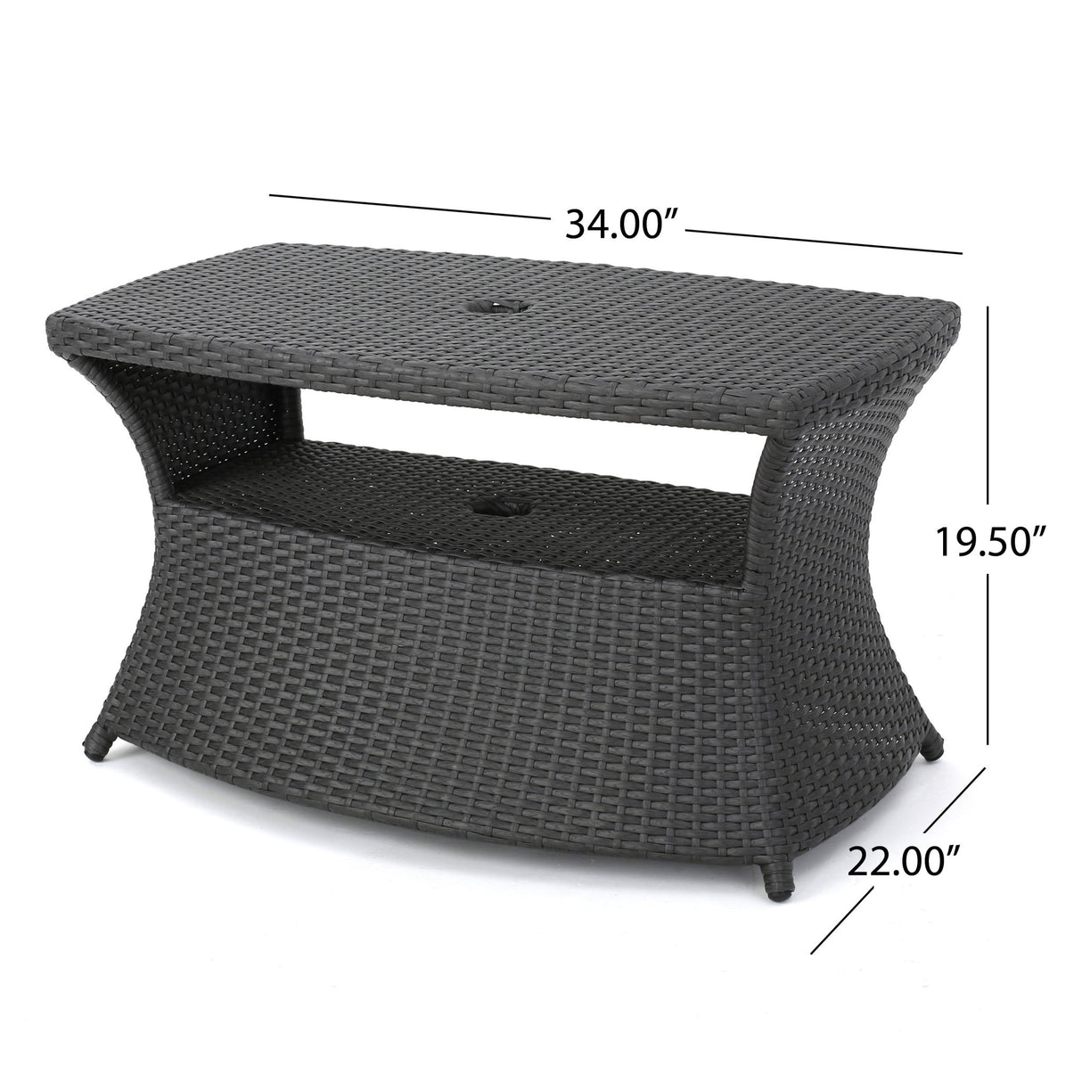 Berkeley - Chaise Lounge Side Table