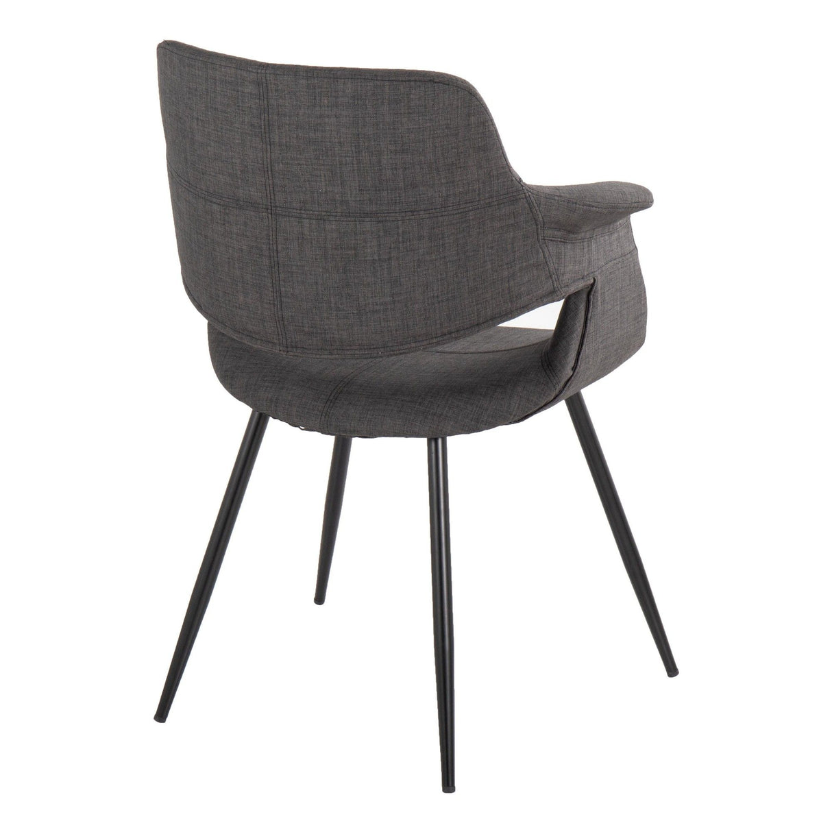 Vintage Flair - Chair (Set of 2) - Dark Gray And Black