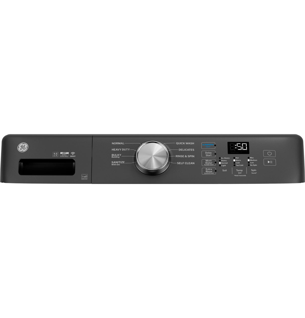 GE GFW350SPYDS washer control panel