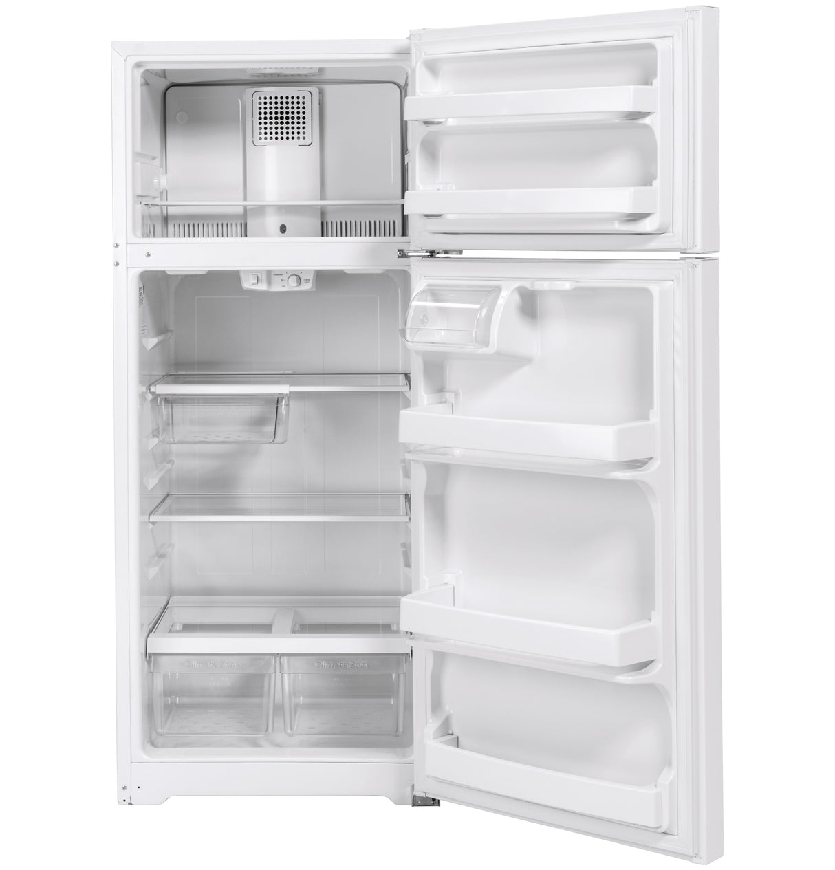 GE GTS18HGNRWW - 28 in. 17.5 cu. ft. Top Freezer Refrigerator - Smooth White
