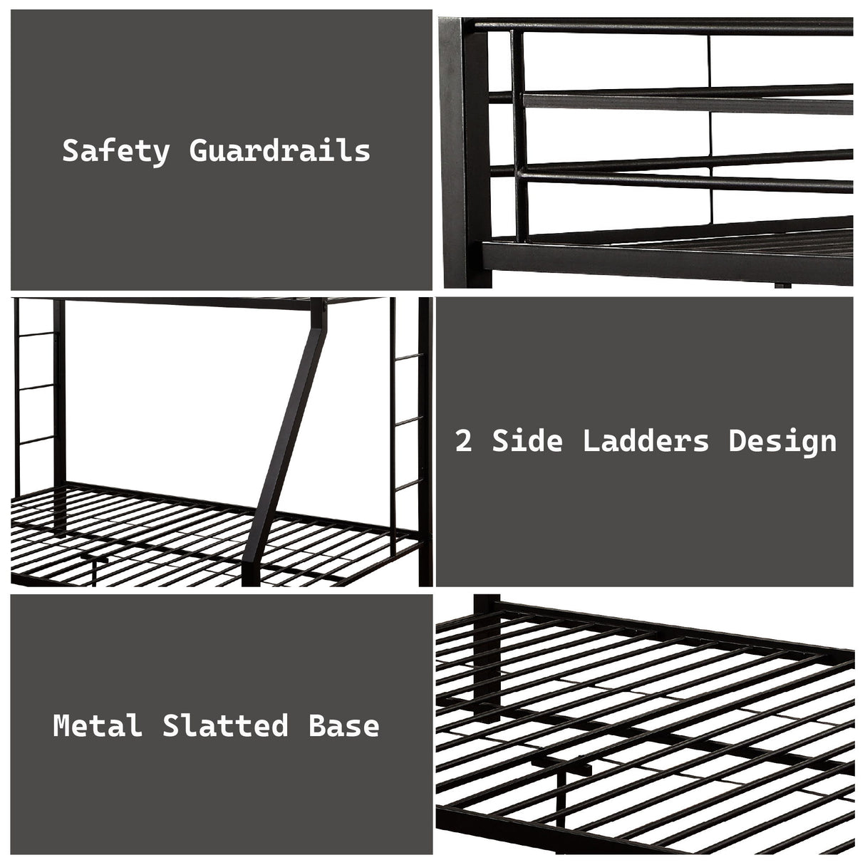 Limbra - Spacious Design Double Bunk Bed