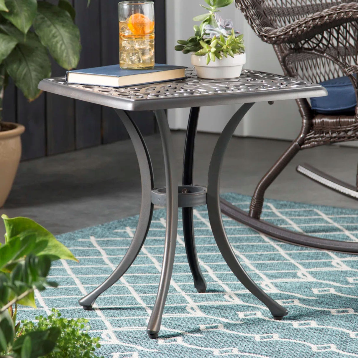 End Table - Gunmetal