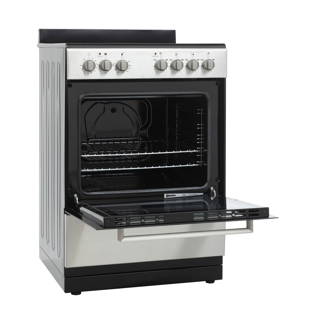 Danby DER24V1BSS 24" Electric Range In Stainless Steel