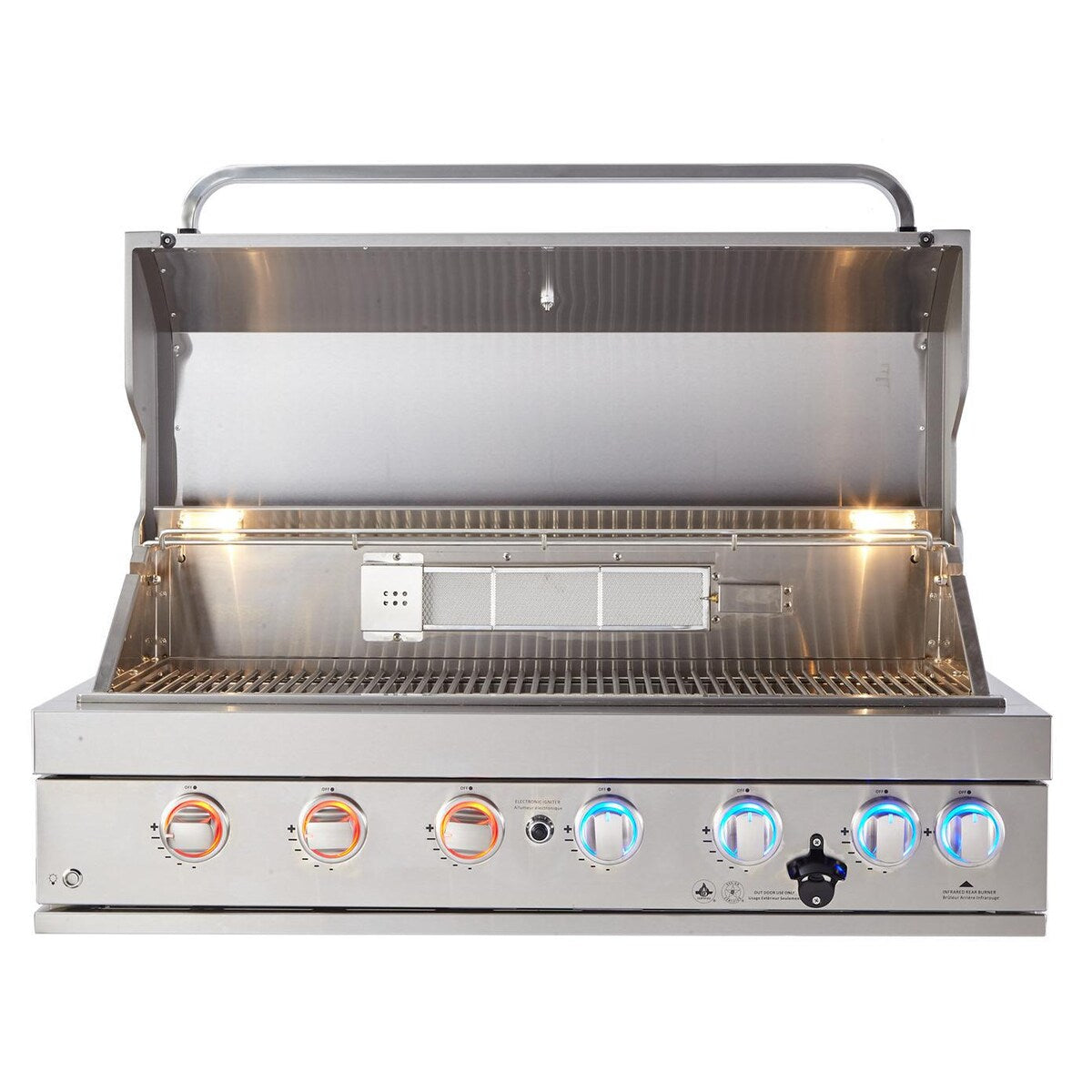 Mont Alpi 805 44-Inch Built-In Natural Gas Grill - MABi805