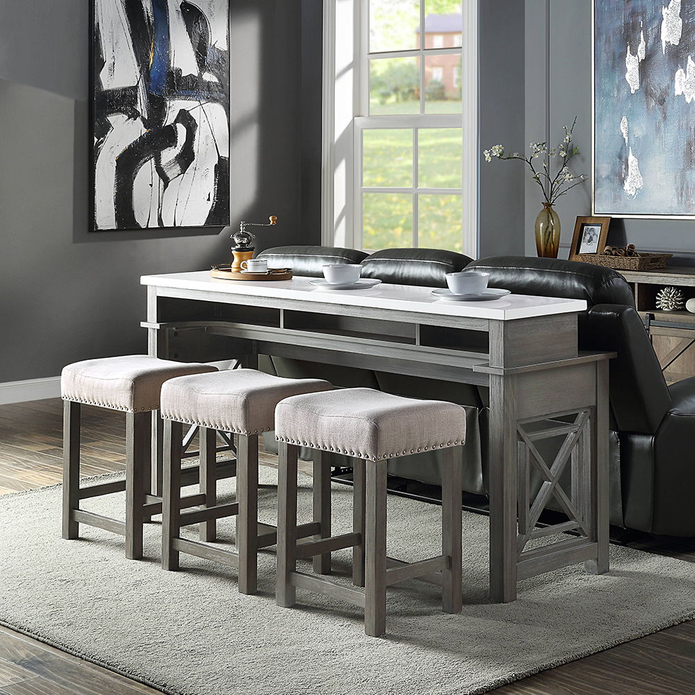 Wandella - Counter Height Set w/USB