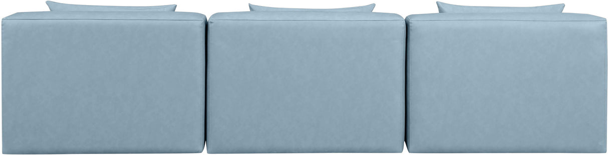 Cube - Modular 3 Seat Armless Sofa