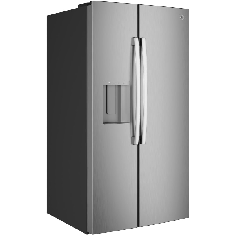 GE GSS28PYYFS Side-By-Side Refrigerator - Interior View
