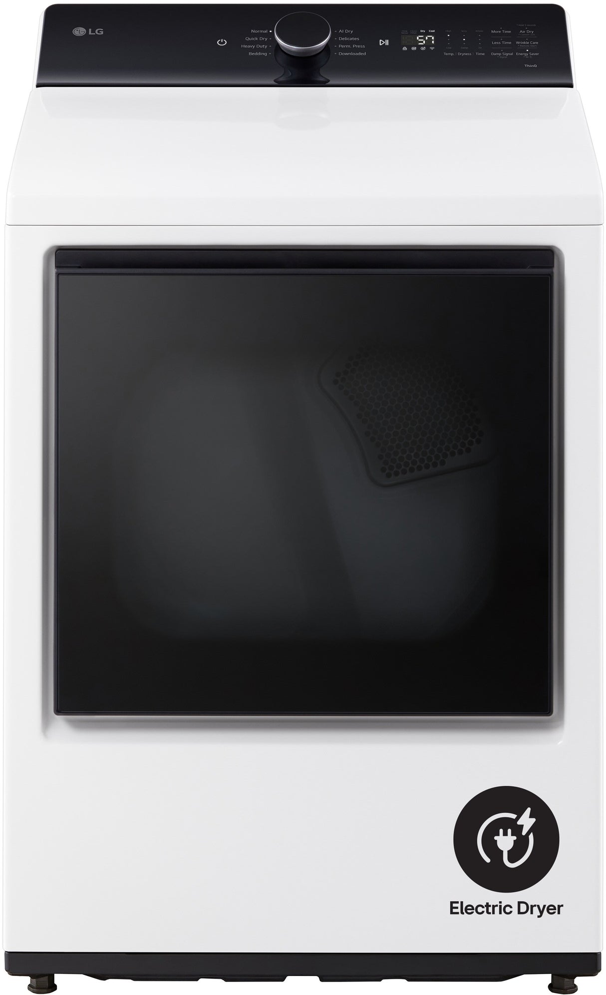 LG DLE8400WE electric dryer product view