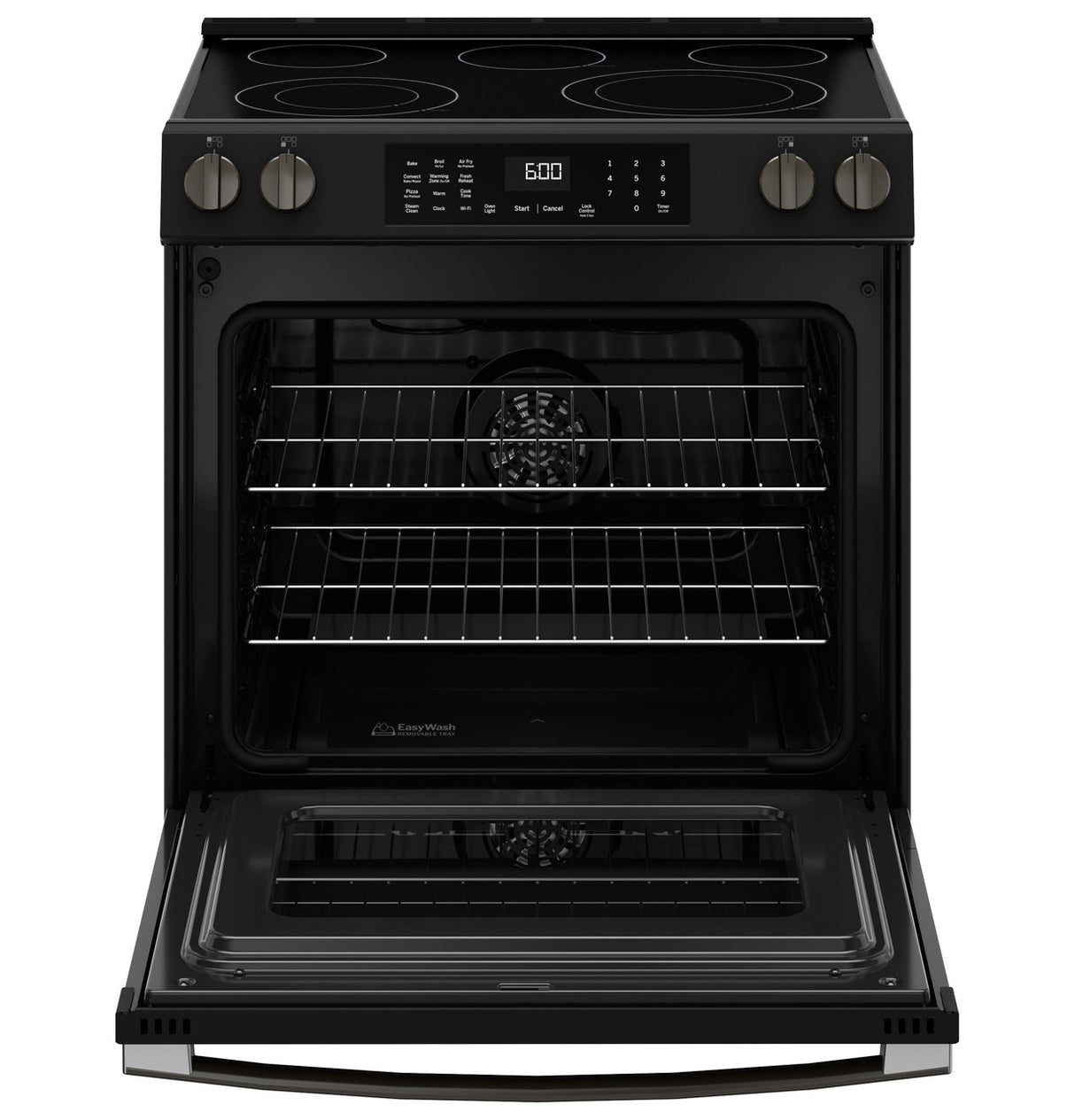 GE GRS600AVDS oven interior