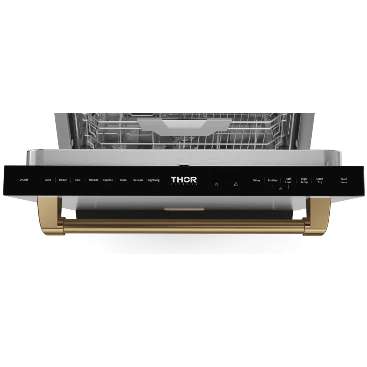 24 Inch Built-In Fully Integrated Dishwasher with 15 Place Setting Capacity