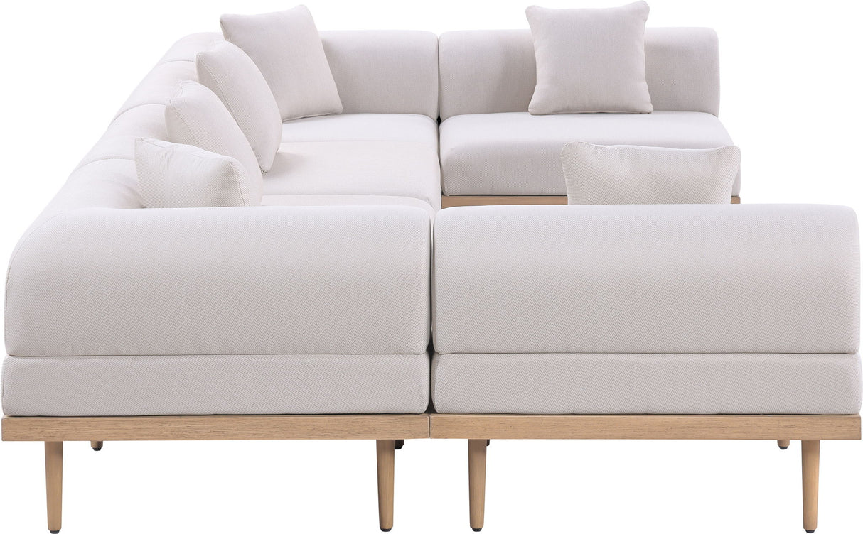 Laguna - 6 Piece 142" Outdoor Patio Modular Sectional