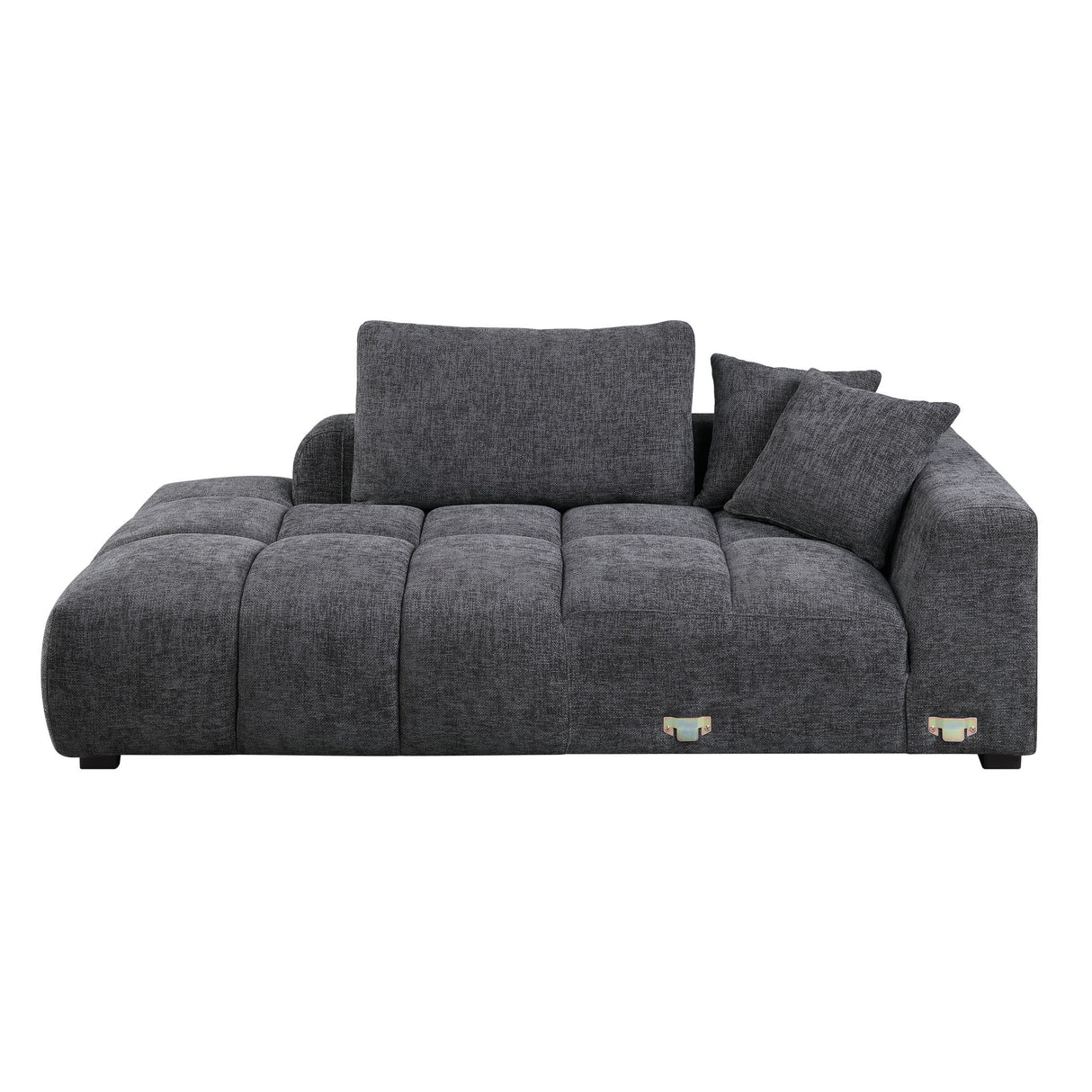Chosen - Sectional Sofa With Toss Pillows And Chaise