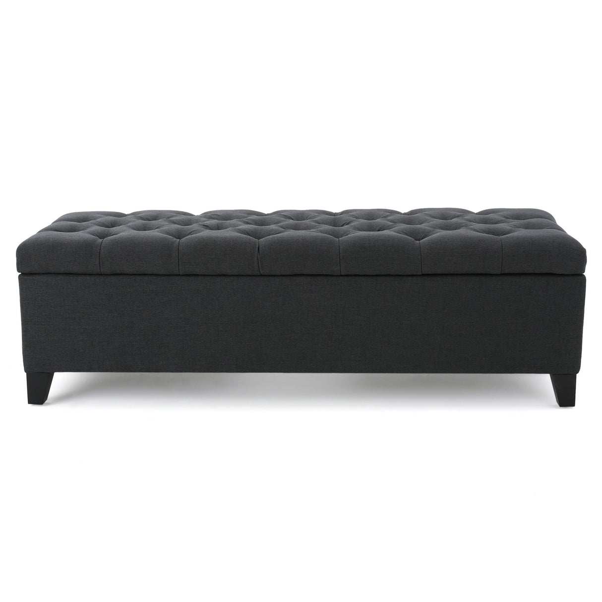 Glouster - Contemporary Storage Ottoman With Button Tufted Design