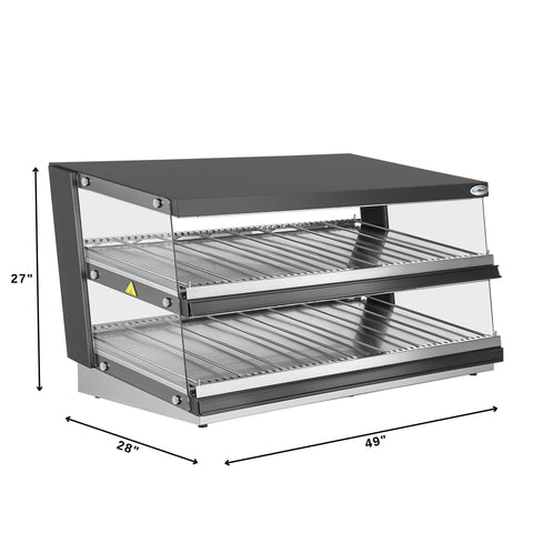 48 in. Opened Air Countertop Display Warmer (KM-OAHD-48)