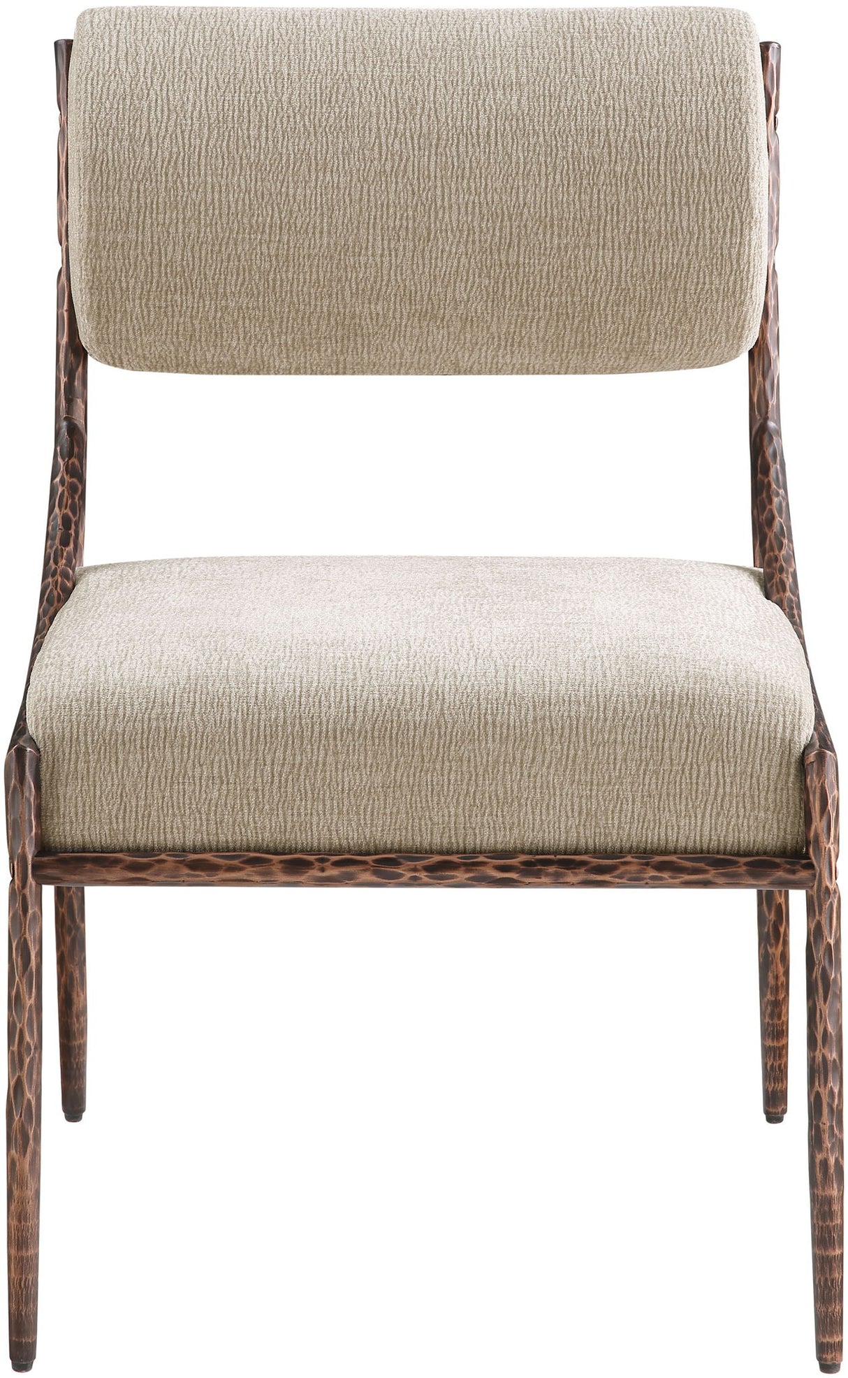 Bastille - Upholstered Dining Side Chair (Set of 2) - Bronze Frame